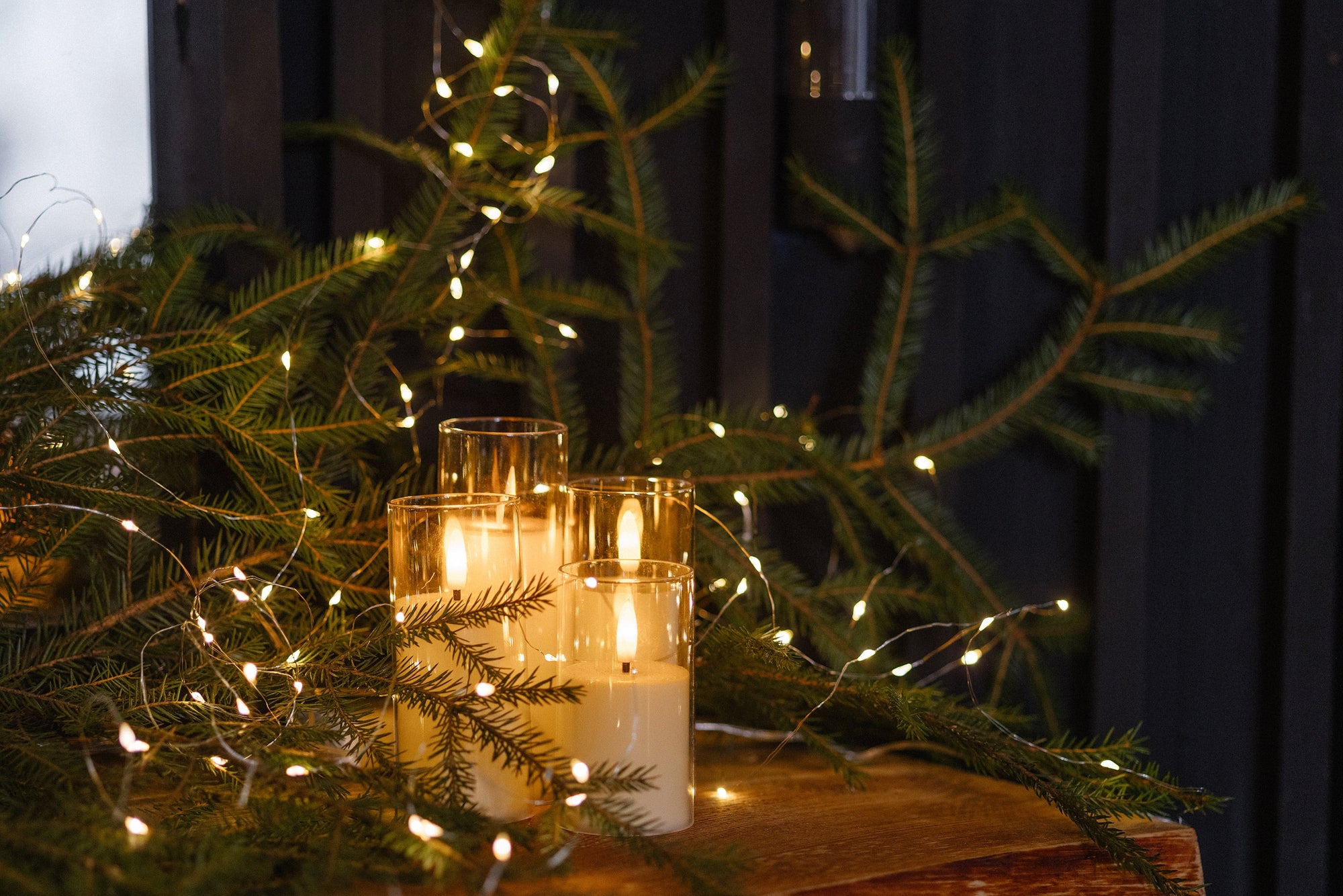 Christmas Candle Holders