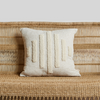 Slatted Diamond Throw Pillow