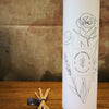 Country Flowers Bamboo Diffuser Sticks Set