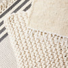 Chunky Ecru Hand-Loomed Mat