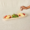 Organic Wooden Rectangle Bread Platter