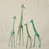 Tuareg Brass Giraffes Figurines