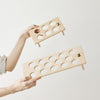 Hand-Carved Wooden Fridge Egg Tray