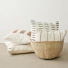 Zanzibar Hand-Loomed Wool Throw Pillow