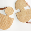 Maravi Natural Palm Leaves Woven Wall Art