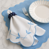 Blue Scalloped Placemat (Set of 2)