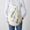 Pebble Hand-Felted Wool Gourd Basket