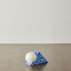 Equilibrium Cobalt Blue Terrazzo Taper Candle Holder