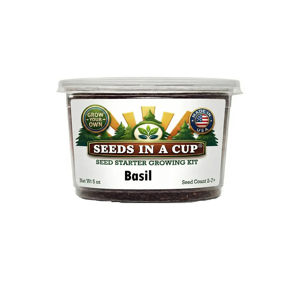 Basil Grow Kit | Seeds In A Cup®