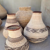 Patterned Binga Nongo Gourd Woven Basket