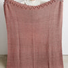 Bobble Lace Edged Eco-Cotton Throw