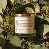 Cedarwood & Soft Leather Candle - Signature Collection