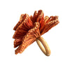 Buriti Orange Napkin Rings (Set of 2)