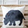 Rhino Cozy Throw Pillow