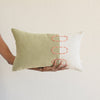 Landscapes Block Throw Pillow