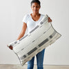 Fulcrum Onyx Oversized Cotton Lumbar Pillow
