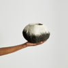 Midnight Ombre Hand-Felted Wool Decorative Ukhamba Bowl