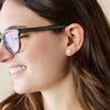 Mini Buttercup Pearl Stud Earrings