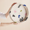 Mosaic Woven Nesting Tray
