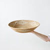 Blonde Rwanda Ivory Diamond Wall Basket