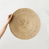 Binga Blonde Natural Woven Wall Basket