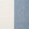 The Stripe Collection Tablecloth Natural & Elderberry