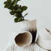 Hand-Felted Woven Wool Table Vase