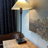 36 Inch Ivory Adjustable Table Lamp