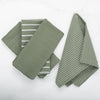 To Each Their Own napkin set - Kale & White
