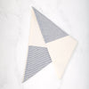 The Stripe Collection Napkins Natural Cotton & Elderberry