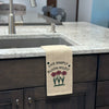 Tea Towel - Live Simply Bloom Wildly