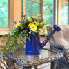 1.2 gal Blue Metal Watering Can/Memory Foam Kneel Cushion