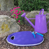 2.1 gal Violet Metal Watering Can/Memory Foam Kneel Cushion