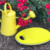 2.1 gal Yellow Metal Watering Can/Memory Foam Kneel Cushion