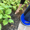 1.2 gal Blue Metal Watering Can/Memory Foam Kneel Cushion