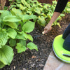 2.1 gal Green Metal Watering Can/Memory Foam Kneel Cushion