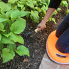 2.1 gal Orange Metal Watering Can/Memory Foam Kneel Cushion
