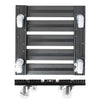 15.4" Gray Square WPC Plant Caddy