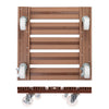 15.4" Terra Cotta Square WPC Plant Caddy