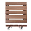 15.4" Terra Cotta Square WPC Plant Caddy
