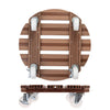 15.1" Terra Cotta Round WPC Plant Caddy