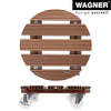 15.1" Terra Cotta Round WPC Plant Caddy