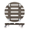 20" Taupe Round WPC Plant Caddy