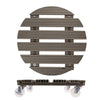 20" Taupe Round WPC Plant Caddy