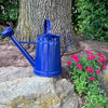 2.1 gal Blue Metal Watering Can