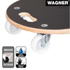 15" Black Round MaxiGrip Plant Caddy
