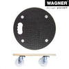 15" Black Round MaxiGrip Plant Caddy