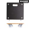 15" Black Square MaxiGrip Plant Caddy