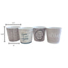 Home 4-Piece Indoor Ceramic Pottery Set