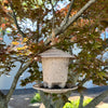 Deluxe Round Bird Feeder - Coffee Husks